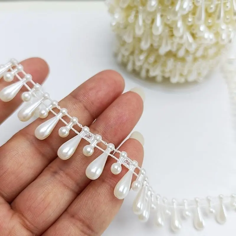 652F Artificial Pearls Necklace for DIY Projects and Party Decorations Artificial Pearls Jewelry Making Accessories
