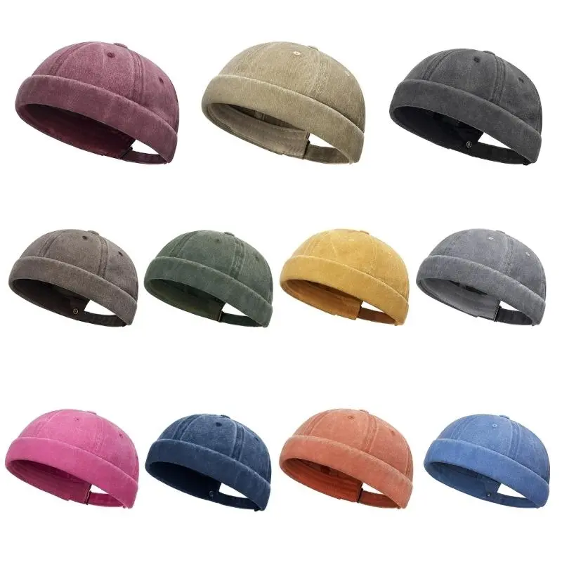 652F Cool Casual Hat Hat Adjustable Skull Hat Outdoor Leisure for Friend Gathering Headwear Photo Props