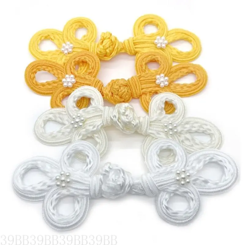 652F Traditional Chinese Closure Buttons, Knot  Buttons Closure Sewing Buttons Fastener for DIY Sewing Cheongsam Buttons