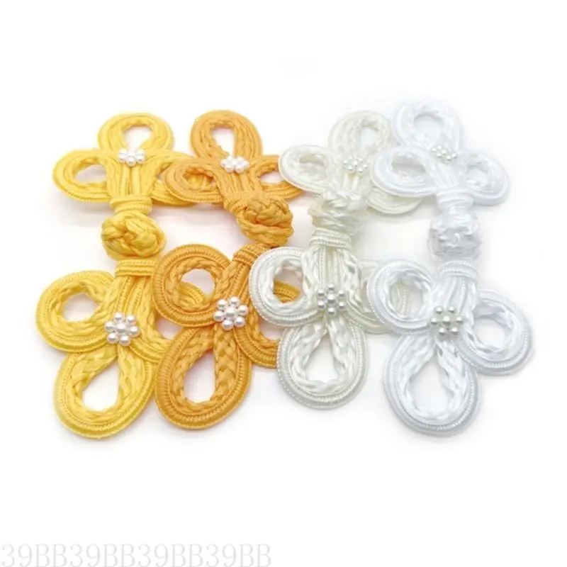 652F Traditional Chinese Closure Buttons, Knot  Buttons Closure Sewing Buttons Fastener for DIY Sewing Cheongsam Buttons