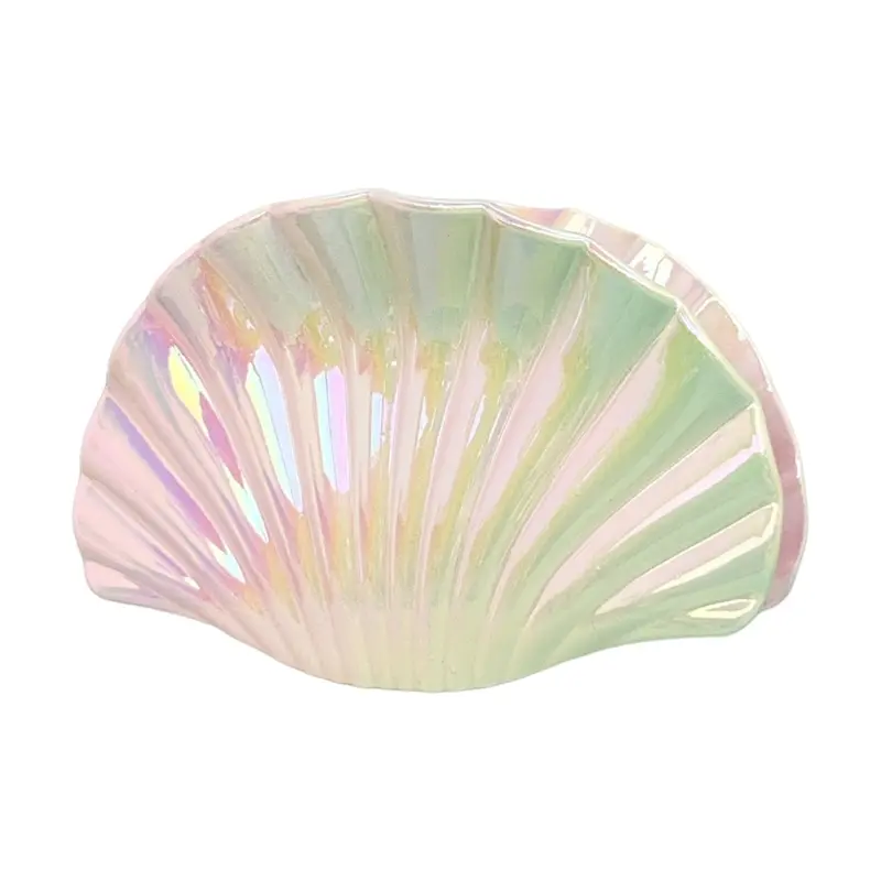 652F Unique Seashells Large Hair Claw Clip Ponytail Claw Seashells Hair Holder Barrettes Hair Adornment Hair Ornaments
