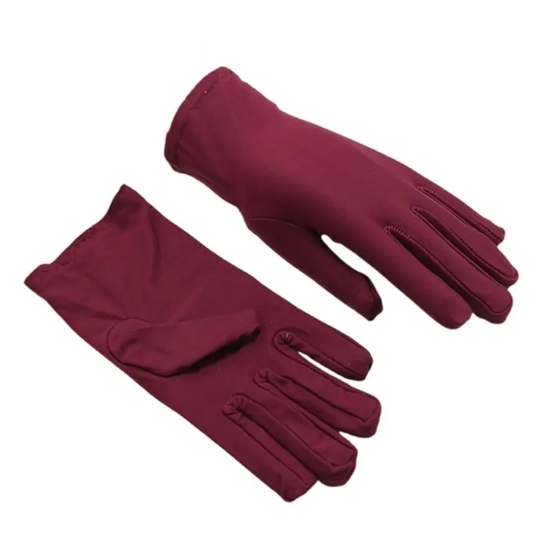 652F 2pcs Flexible Spandex Gloves Durability Antiskid Gloves Fitness Cycling Mittensfor Cycling, Fitness, and Household Tasks