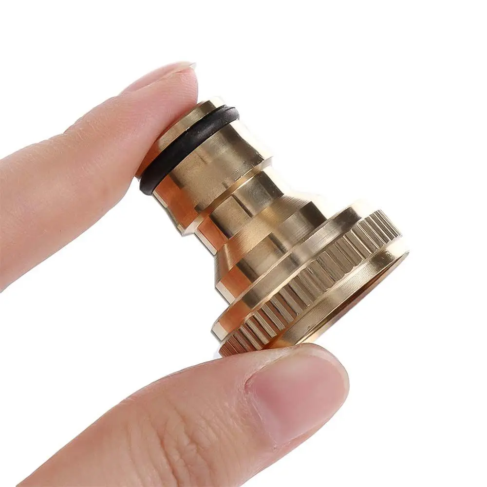 Useful High Quality Tool Fitting Gardening Hosepipe Tube Pipe Threaded Tap Brass Quick Connector Adaptor