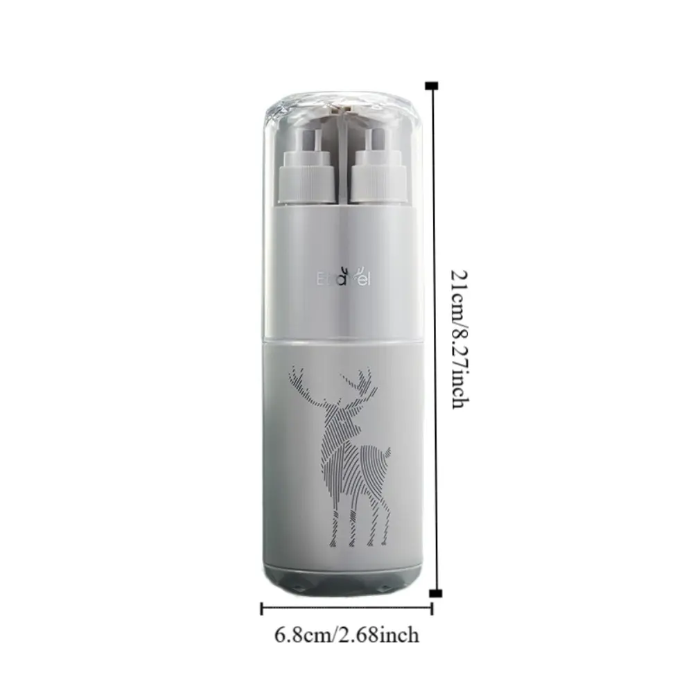 Durable Multifunction Toothpaste Cup Plastic Lightweight Travel Cup Portable Shampoo Storage Bottle Bathroom