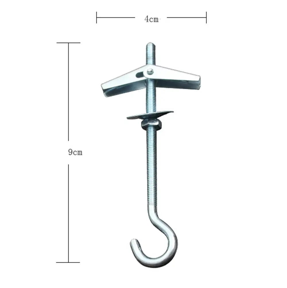 With Springs Heavy Duty Toggle Wings Plasterboard Hanging Plants Bolts Hanger Wall Hooks Ceiling Hook Wall Fixing Wing