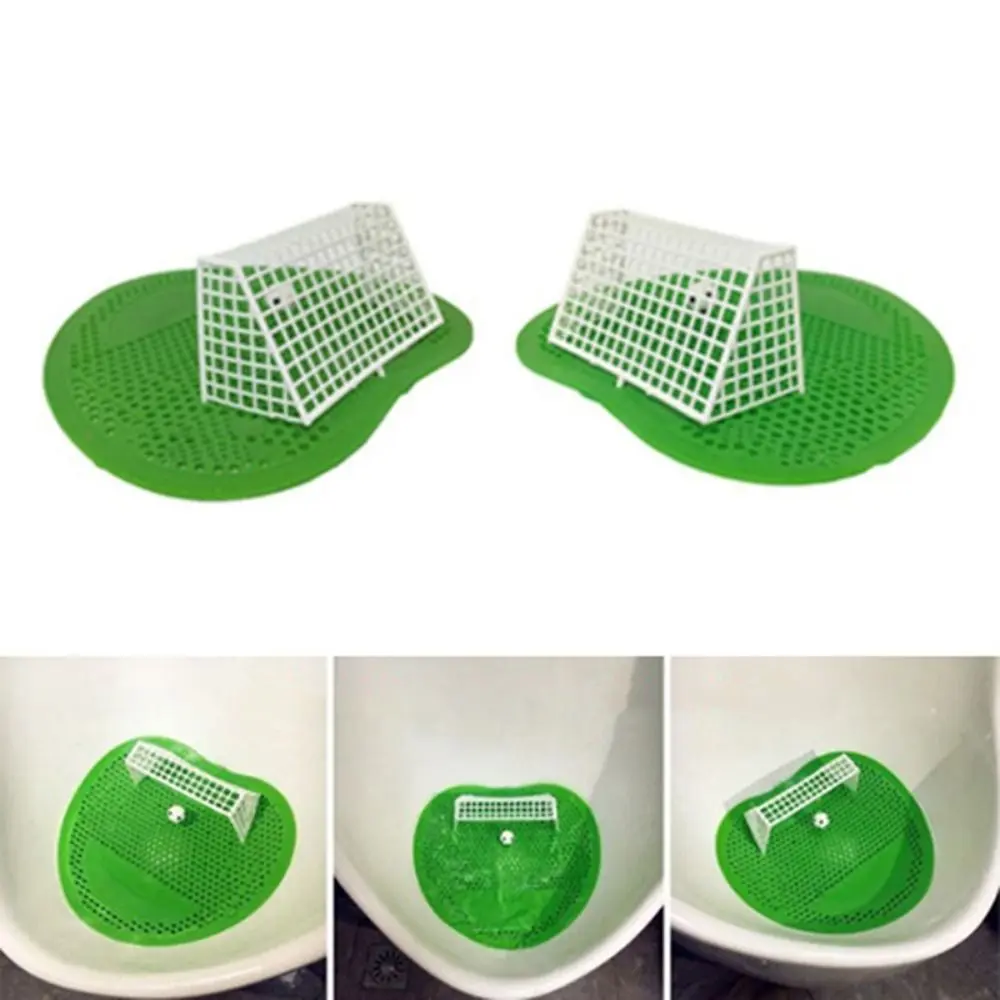 Cleaning Aromatic Urinal Screen Prevent Splashing Football Goal Urinal Mat Anti-Clog Desodorisant Men's Toilet
