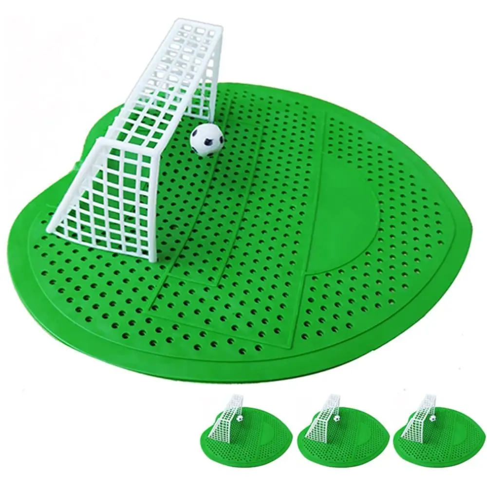 Cleaning Aromatic Urinal Screen Prevent Splashing Football Goal Urinal Mat Anti-Clog Desodorisant Men's Toilet