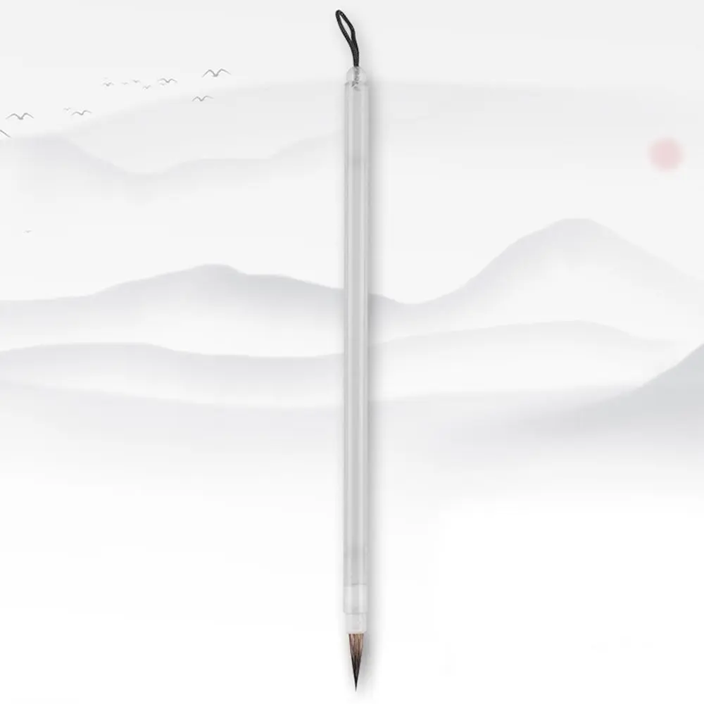 Chinese Brushes Hook Line Fine Paint Brush Crisperding Wolf Hair Chinese Calligraphy Brush Slender Gold Arcylic