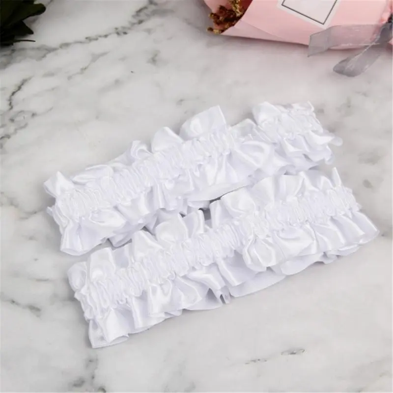 652F Ruffle Arm Garter Sleeve Band for Business Suit Men’s Elastic Sleeve Holder Position Secure Arm Garters for Formal Shirt