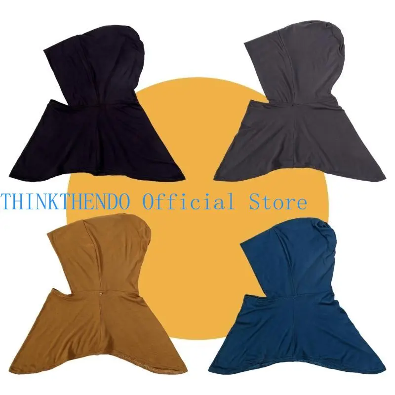 652F Muslims Turban Women Headscarf Hat Adjustable Light weight Hat Fashionable Hat  for Women and Men