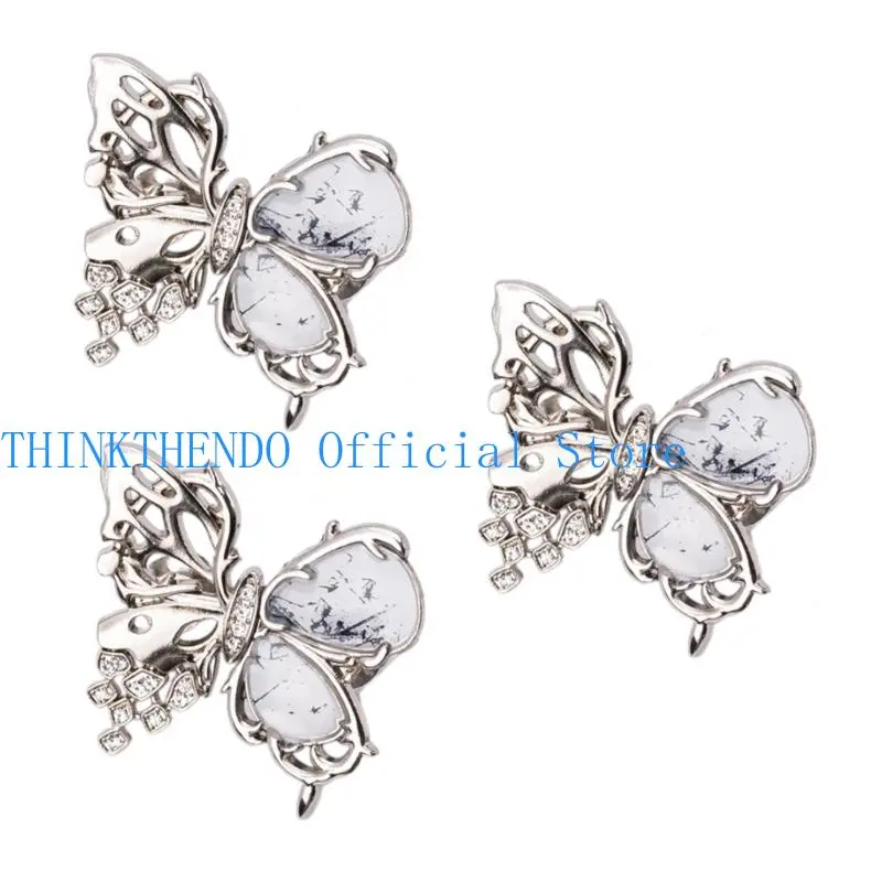 39BB Set Of 3 Butterfly Waist Adjuster Clip Waist Tightening Tool for Women Clothing