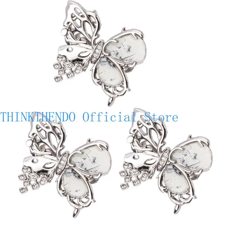 39BB Set Of 3 Butterfly Waist Adjuster Clip Waist Tightening Tool for Women Clothing