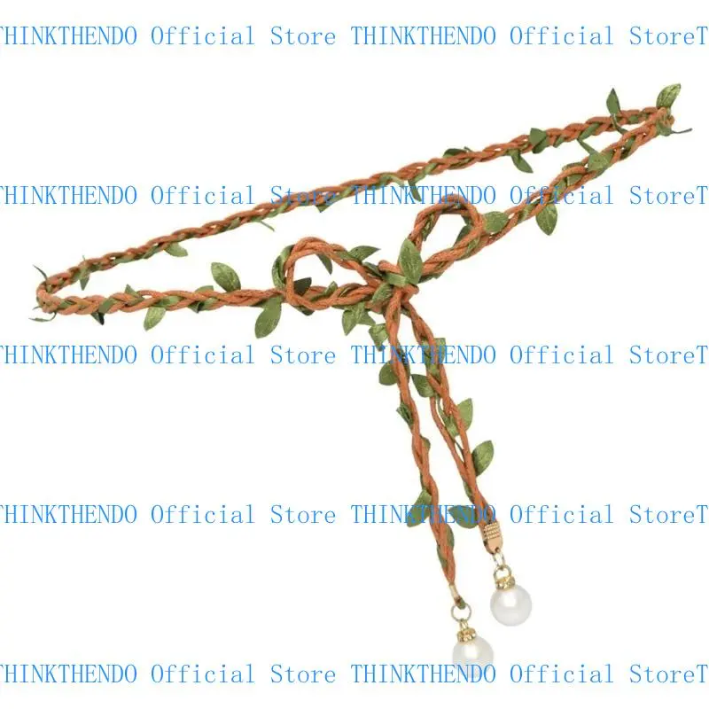652F Natural Handmade Braided Belt Woemn Dress Waist Belt Unisex Fashion Waist Rope for Daily Use