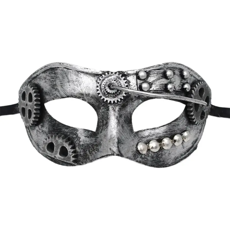 39BB Antique Masquerade Mask Ball Mask Christmas Mask for Women Men Mardi Gras Mask Halloween Cosplay Mask