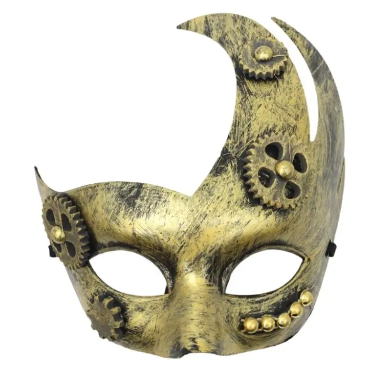 39BB Antique Masquerade Mask Ball Mask Christmas Mask for Women Men Mardi Gras Mask Halloween Cosplay Mask