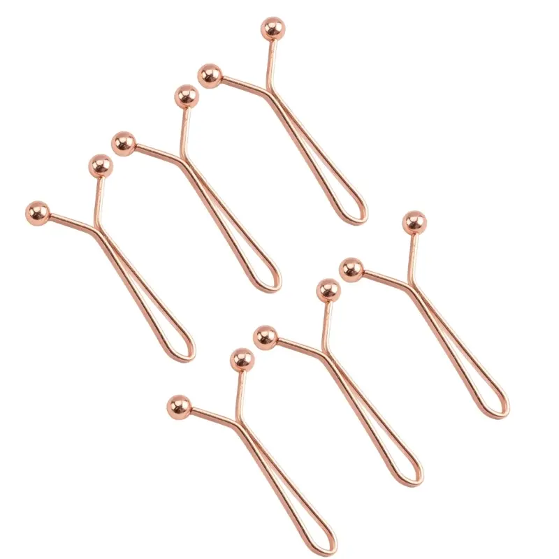 652F Hijab Pins Set of 6 Safety Clips for Women's Scarf and Headscarf Jewelry for Scarf and Headscarf Accessories