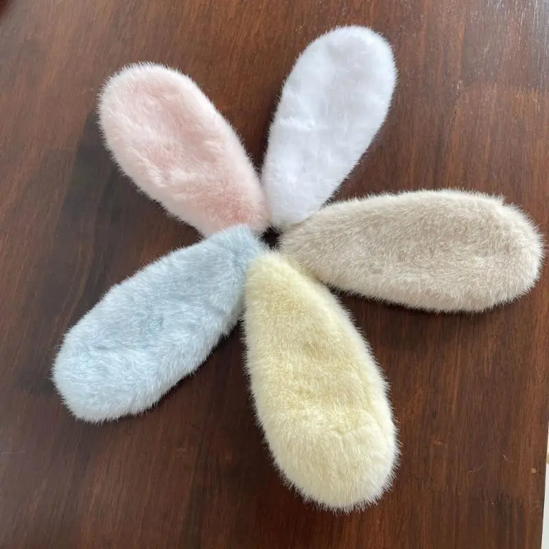 652F Party Fuzzy Ears Headbands Decoration Soft Furry Accessory with Bunnies for Everyday Looks and Special Occasion