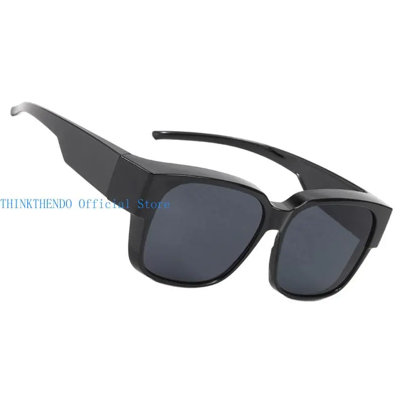 652F Stylish Frame Sun Glasses Women Oversized Shade Retros Driving Glasses for Driving and Beach Vacations