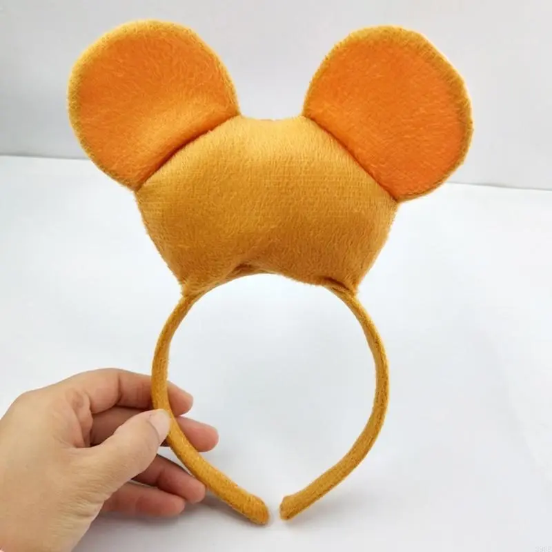 Girls Mouse Costume Headband Necktie Tail Stage Props Set Halloween Party Anime Costume Accessories Kids Photo Props