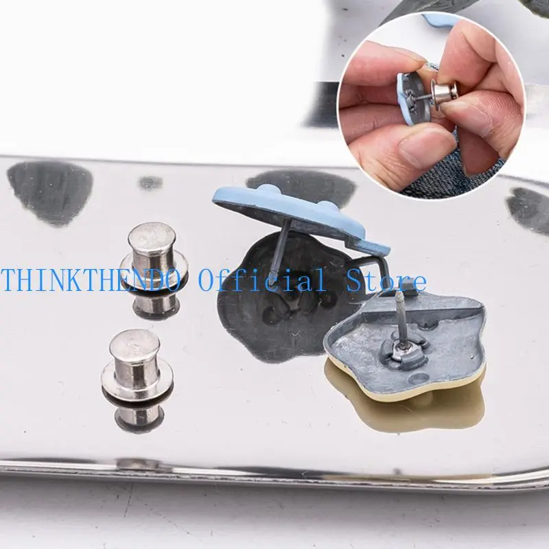 39BB 3PCS Cloud Theme Waist Adjuster Clip NonSewing Waist Tighteners For Loose Jeans Pants Women Waist Decoration