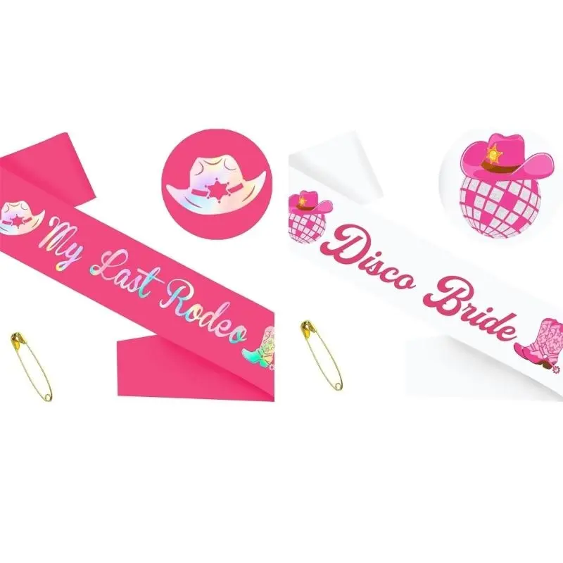 652F Bachelorette Party Bridal Sash Decorations Bride To Be Gift Bridal Shower Wedding Hen Night Bridal Sash Bride To Be Gift
