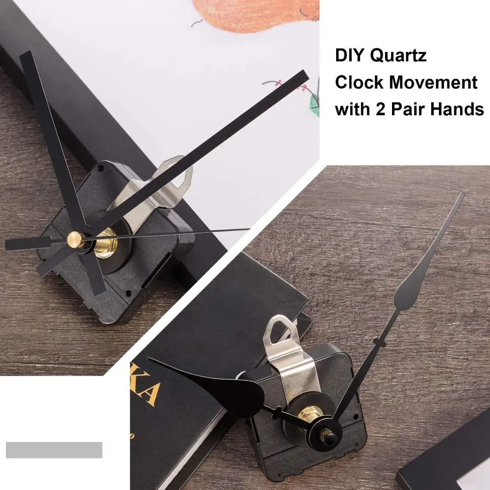 Replacement Clock Movement Mechanism Kit Motor Tool Kit High Torque Clock Movement DIY Set Precision Long Shaft