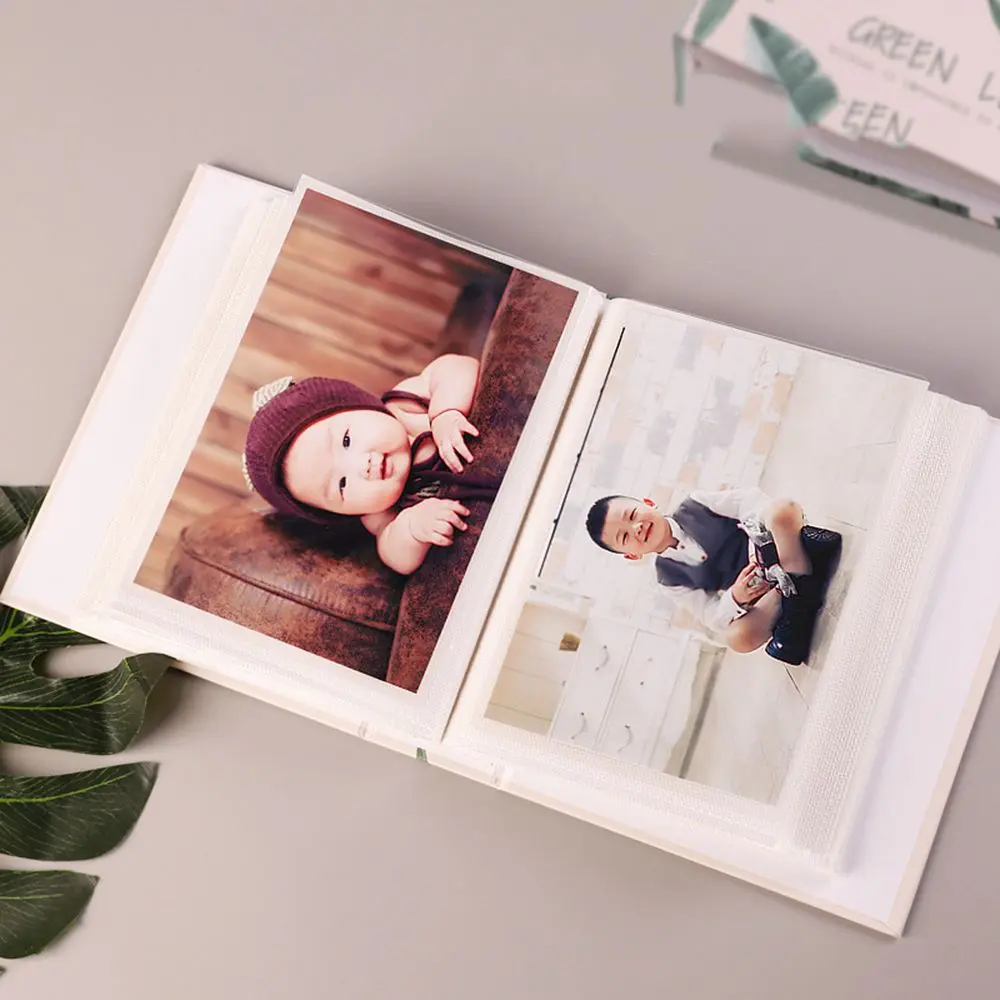 6 Inch Creative Baby Family 100 Sheets Wedding Foto Large Photo Album Memory Books Picture Case Scrapbook