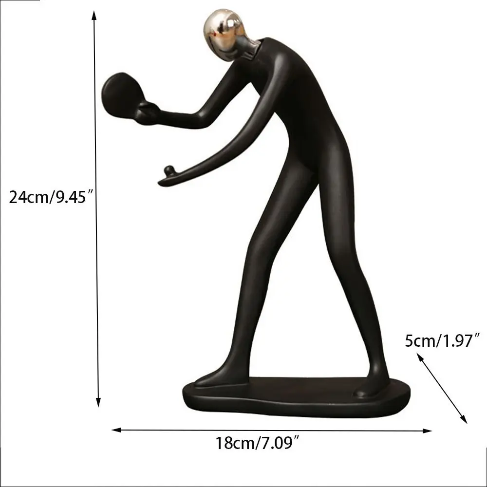 Cabinet Decorations Home Decor Desktop Ornaments Resin Crafts Character Ornaments Figure Sculpture Sports Figure Sculpture