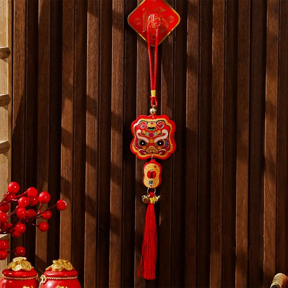 Traditional Spring Festival Decoration Pendant Reusable Creative Red Lantern String Exquisite Hanging New Year Ornaments Gifts