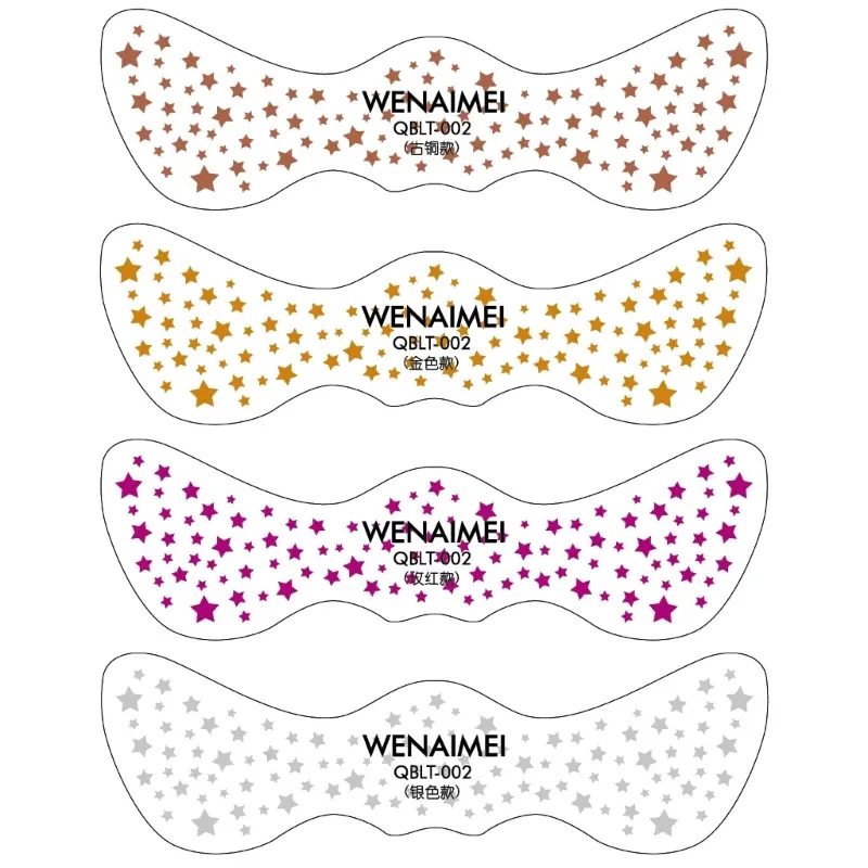 652F Glitter Freckle Tattooed,Glitter Face Speckles Makeup Temporary Tattooed,Glitter Face Freckle Patches Makeup Accessories