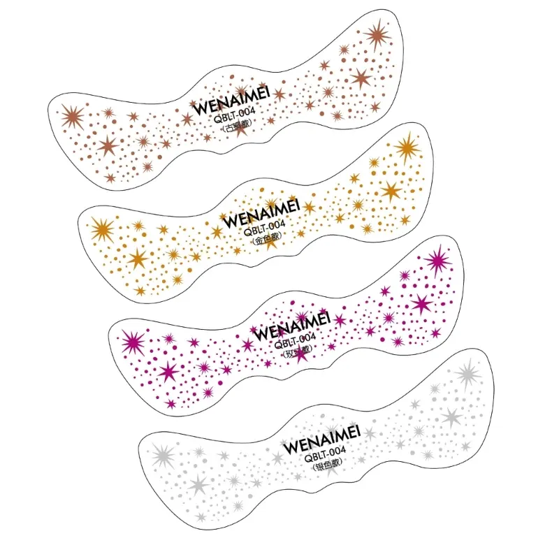 652F Glitter Freckle Tattooed,Glitter Face Speckles Makeup Temporary Tattooed,Glitter Face Freckle Patches Makeup Accessories