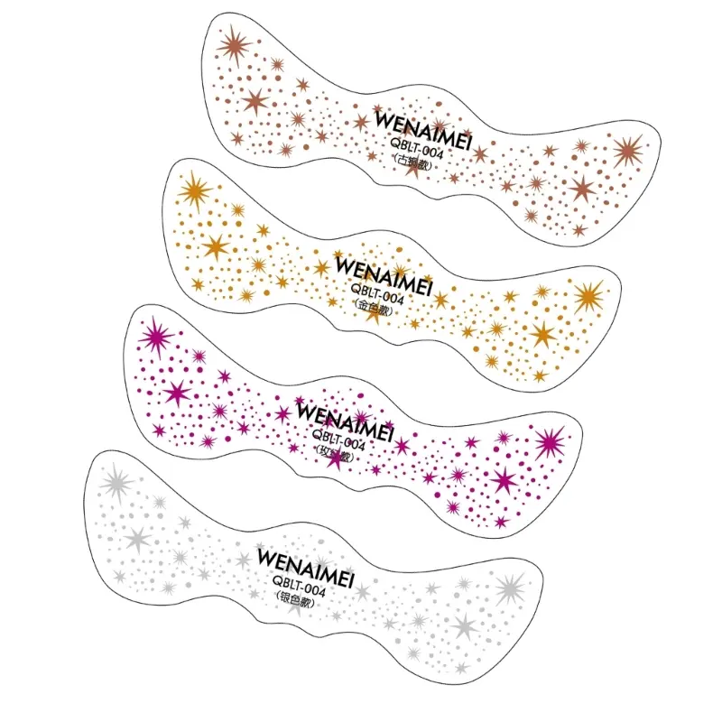 652F Glitter Freckle Tattooed,Glitter Face Speckles Makeup Temporary Tattooed,Glitter Face Freckle Patches Makeup Accessories