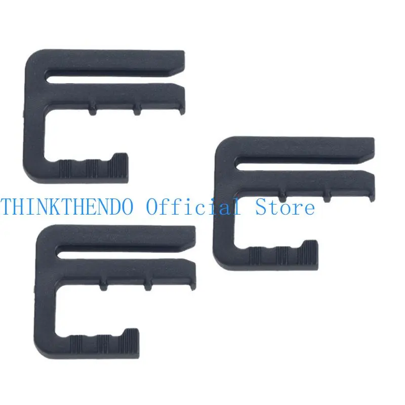 39BB 3Pcs Waistband Tightening Clip Waist Adjuster For Loose Pants Jeans Waist Decors
