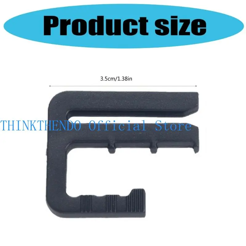 39BB 3Pcs Waistband Tightening Clip Waist Adjuster For Loose Pants Jeans Waist Decors