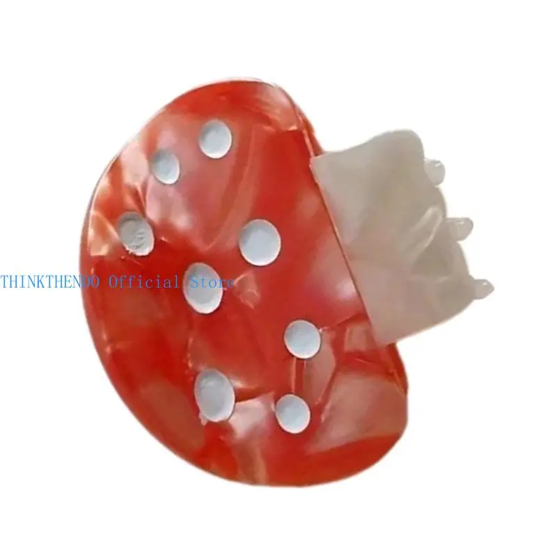 39BB Mushroom Claw Clip for Adult Kids Hair Claw Clip Women Hair Grip Hair Styling Ponytail Holder Girl Fashion Hair Decors