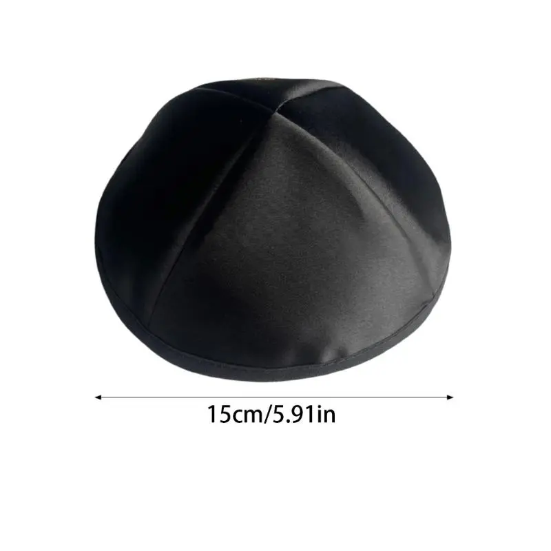 652F Elegant Jewish Hat Perfect For Religious Ceremonies Cultural Event And Daily Prayers Kippah Hat Breathable Headwear