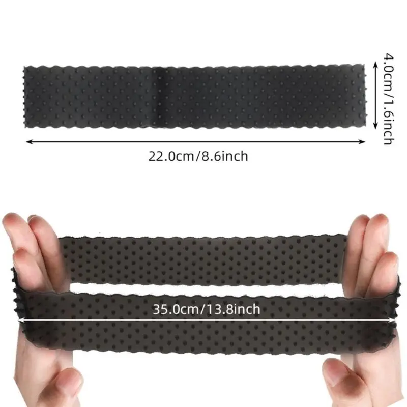 652F Elastic Wigs Headbands Silicone Grip Tape For Wigs Sweatproof And Strong Grip Designs Nonslip Sport Activity Hairband