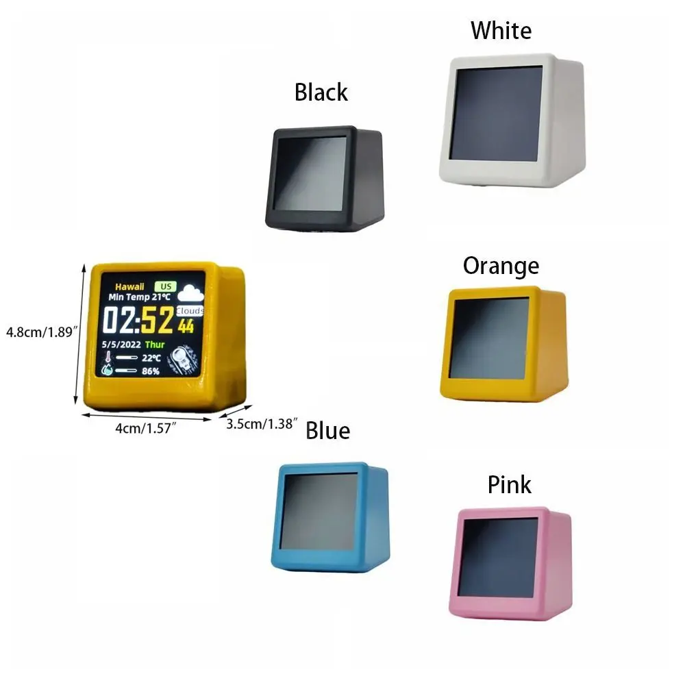Electronic Thermometer Smart Weather Clock Simple Operation English Version WiFi Desk Clocks LCD Digital WiFi Sensor Outdoor