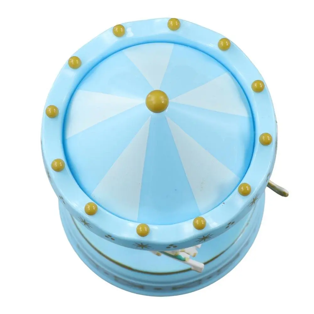 Exquisite Design Carousel Music Box Easy Use Carousel Ferris Wheel Ornaments Painted Plastic Carousel Cake Accessories Cake