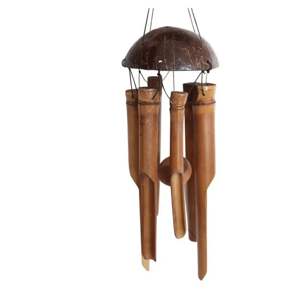 Use Creative Wall Hanging Weather Resistance Tea Room Outdoor Decoration Door Pendant Bell Tube Wind Chime Handcrafted Gift