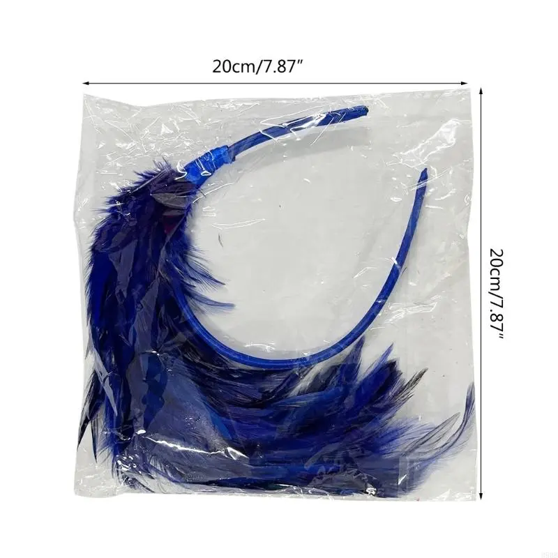Headband 1920s Burlesque Headpiece With Feathers Flapper Headband Flapper Headpiece Mardi Gras Headband