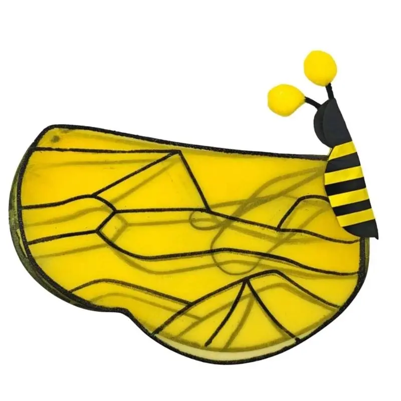 652F 3Pieces Animal Bumblebees Costumes Honeybee Costume Set Halloween Cosplay Costumes Fun Pretend Play Accessories