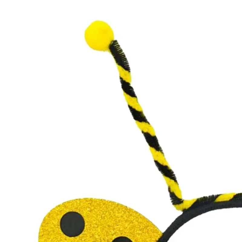 652F 3Pieces Animal Bumblebees Costumes Honeybee Costume Set Halloween Cosplay Costumes Fun Pretend Play Accessories