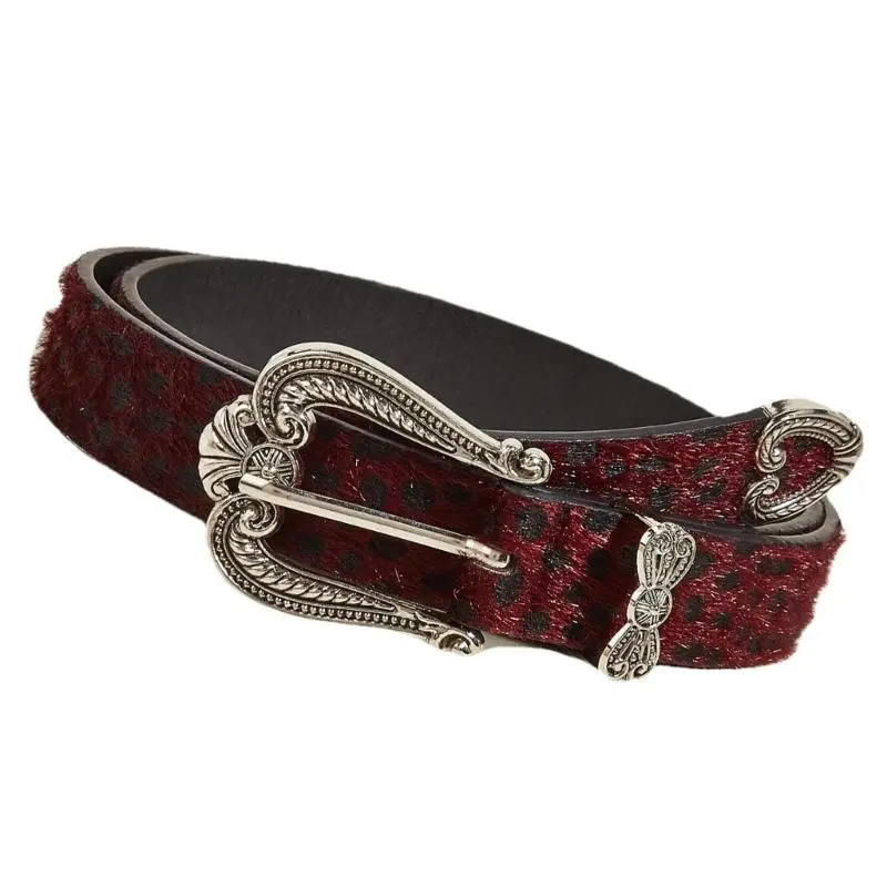 652F Girls Retro Waist Belt for Daily Costume Hot Jewelry Waist Body Jewelry for Party Jeans Belt Cowboy Chain