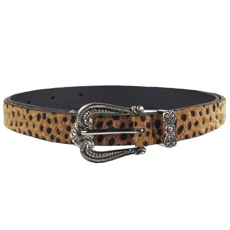 652F Girls Retro Waist Belt for Daily Costume Hot Jewelry Waist Body Jewelry for Party Jeans Belt Cowboy Chain