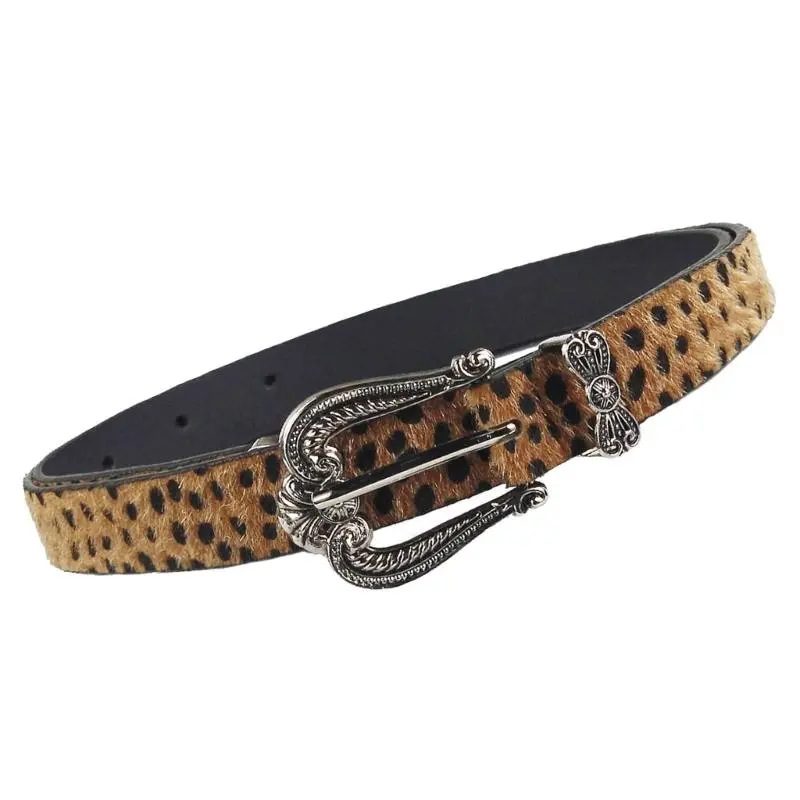 652F Girls Retro Waist Belt for Daily Costume Hot Jewelry Waist Body Jewelry for Party Jeans Belt Cowboy Chain