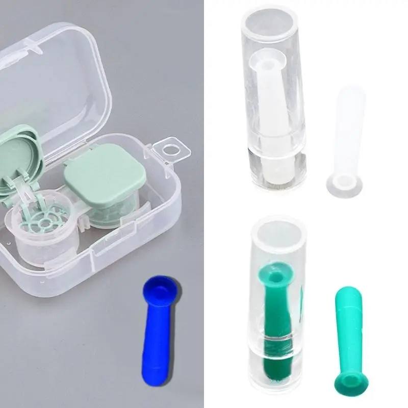 652F Contact Lenses Eye Contact Remover Plunger Suction Cup Travel Storage Inserter Tool Remover Tool Safe Lens Placement