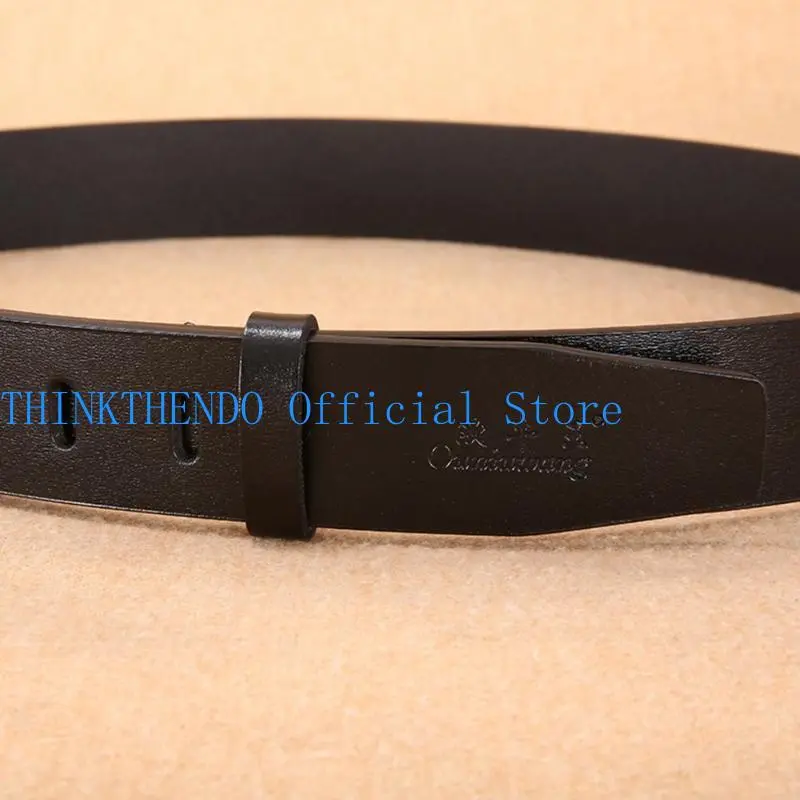 652F Vintage Waist Belt Genuine Loop Delicate Waist Belt Keeper Loop DIY Waistband Accessories Western Cowboy Rock