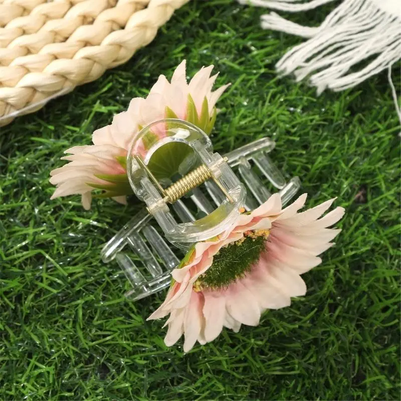 652F Unique Valentine's Day Large Hair Claw Clip Ponytail Claw Hair Holder Barrettes Hair Adornment Hair Ornaments