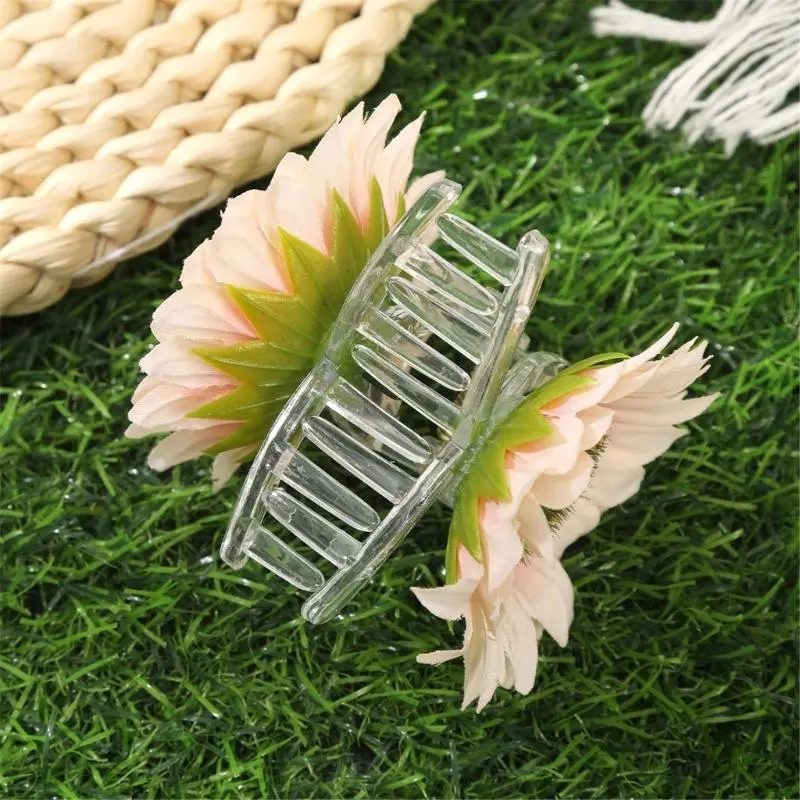652F Unique Valentine's Day Large Hair Claw Clip Ponytail Claw Hair Holder Barrettes Hair Adornment Hair Ornaments